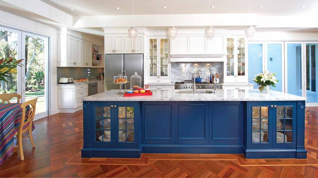 12 Freedom of choice... Door Style - Waratah Kitchen - Love Note - Dulux Island - Royal Blue - British Paints Choose any desired colour for your project, whether it be.