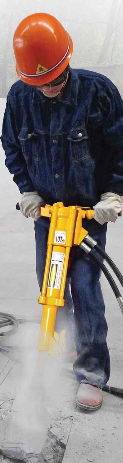 POWERFUL TOOLS FOR POWERFUL JOBS Professionals turn to hydraulic tools when they need to get the job done.
