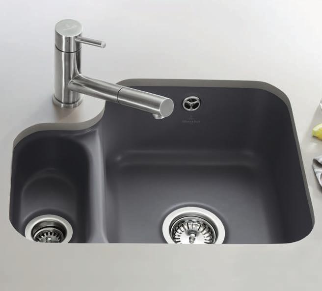 in White Alpin Do you want a continuous sink area with an