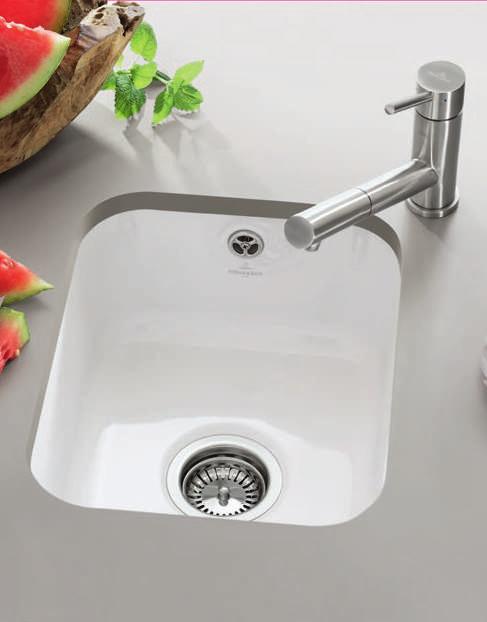 The Cisterna range of undercounter sinks meets all your