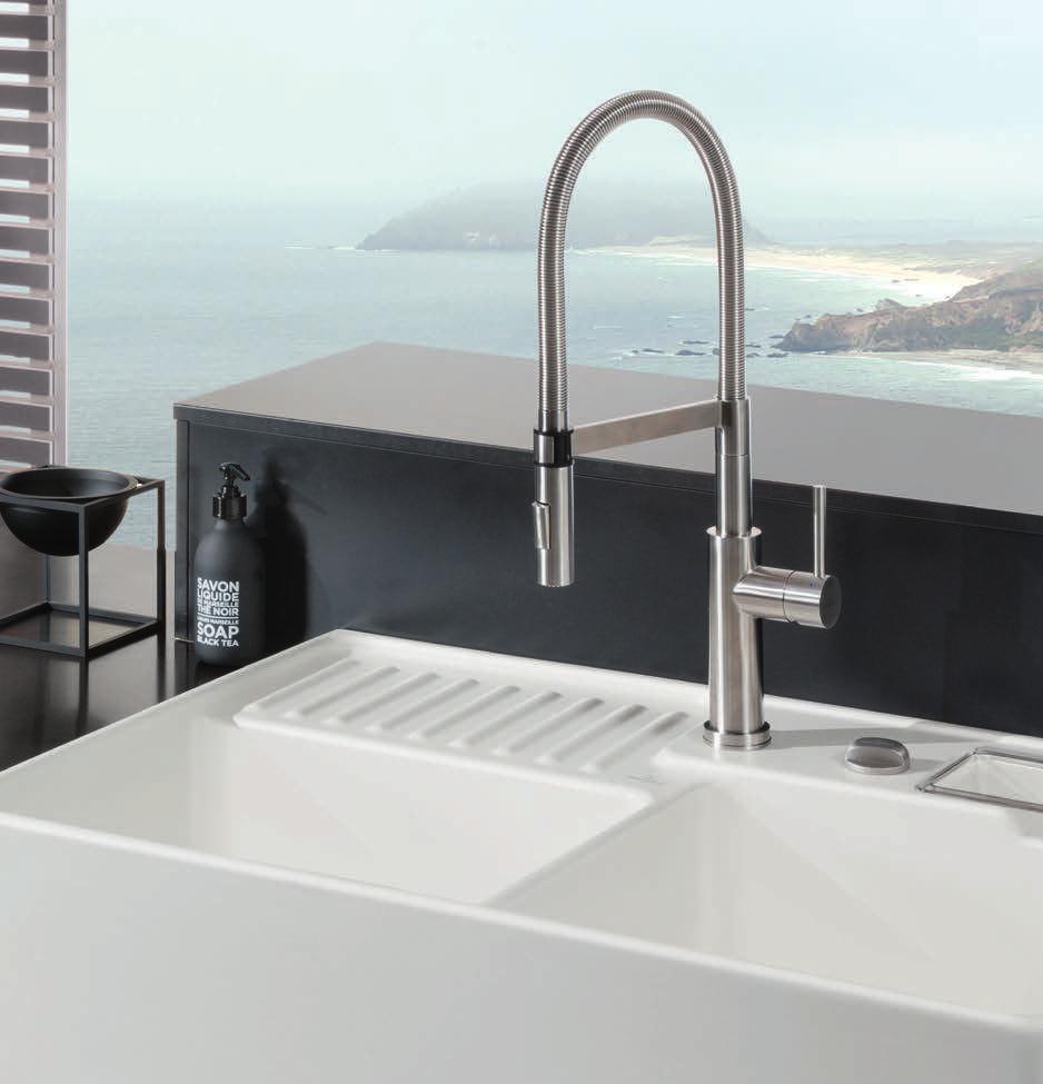 TAP FITTINGS Good design in every detail. High-quality, functional tap fi ttings are not just a means to an end.