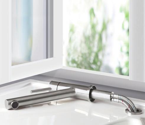 ADVANTAGES OF TAP FITTINGS Intelligent details for modern kitchens.