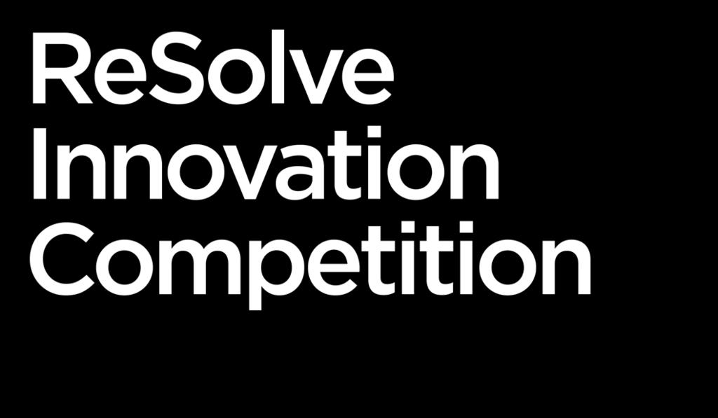 VINNOVA REPORT ReSolve Innovation Competition Report 2015 Identify