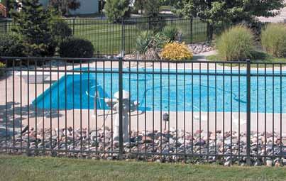 design. Regency Aluminum Fence Regency satisfies a growing demand for a stronger residential fence that doesn t look like industrial products.
