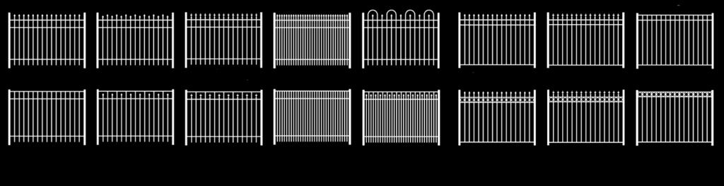 When applied to a Jerith fence, FencCoat is twice the thickness and hardness of a typical painted finish.