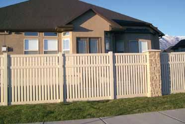 PrivacyLink Vinyl Fence systems are designed to look good where ever they are installed.