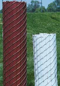Gray White Dark Brown Wind load and privacy factor - approximately (Based on wire/mesh used-stretch tension) 98% 75% 90% 80% 3 1/2 x 5 Mesh 4 4 2 x 2 Mesh 4 4 Available in 9 gauge