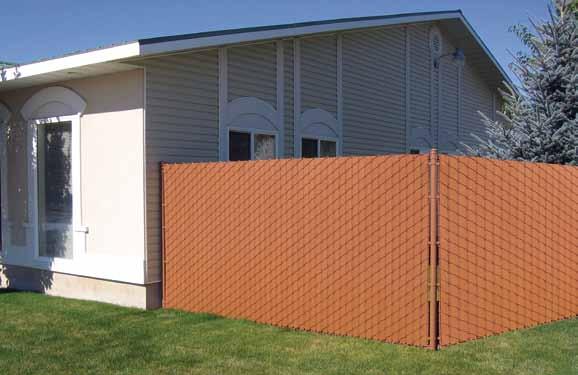 much stronger and more durable than wood 15 year pro-rata limited warranty Galvanized Chain Link Fencing The chain link mesh in VinylWood is fabricated using our state-of-the-art manufacturing