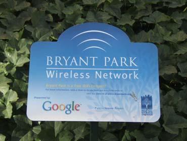 This sign from Central Park is an example of one that could be used in Dell areas where invasive