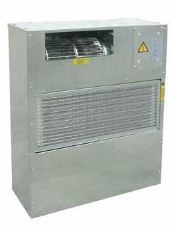 Dehumidifiers for radiant cooling systems FH GH 138 The dehumidifiers FH and GH series are high performance units, equipped with robust galvanised steel frame, properly designed to operate in