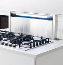 Seamless integration, and unmistakable styling. Caple downdraft extractors combine stunning looks with maximum efficiency and flexibility.