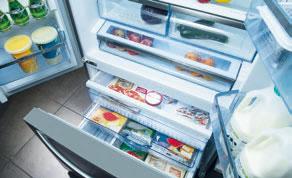 FRENCH DOOR FRIDGE FREEZERS Convenience, additional storage and ease of use are the benefits of a French door fridge
