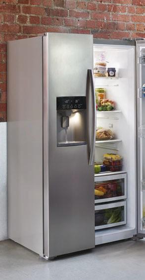 SIDE-BY-SIDE FRIDGE FREEZERS A big family or big on entertaining at home? Either way a side-by-side fridge freezer is ideal.