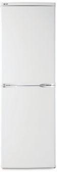 Freestanding Fridge Freezers RFF553 Stainless Steel Effect RFF553 White RFF552 h:1655mm w:550mm d:580mm [with door] PERFORMANCE - Energy Class A+ - Energy consumption 241kWh/yr - Max.