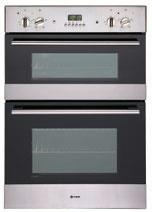 Classic Electric Double Oven Classic Electric Double Oven C3244 C3244 w:600mm PERFORMANCE Top Oven Bottom Oven A A Stainless Steel with Black Glass FUNCTIONS 4 Top Oven - Light -Base heat -