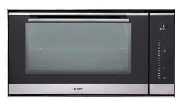 Sense Electric Single Oven C2900 C2900 w:900mm PERFORMANCE Energy Class A Black Glass with Stainless Steel FUNCTIONS 14 Functions - Lights - Conventional heat -