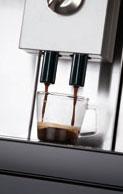 MAKING A PERFECT ESPRESSO What you re aiming for is a pour that starts out darkly coloured then turns into shades of caramel moving slowly, like honey. When it lightens up, stop pouring.
