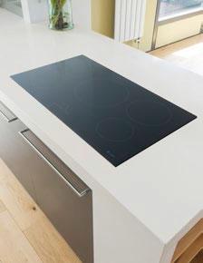 In fact, they use around 25% less energy than some hobs. COOKING C875i BRIDGE FUNCTION Our C855i and C875i [shown above] are multi zone induction hobs.