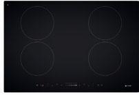 Induction Hob Induction Hob C863i C854i C863i w:770mm C854i w:590mm COOKING Black Glass - Frameless - Slider touch control with direct access - 10 Level digital power display for each zone [0-9 plus