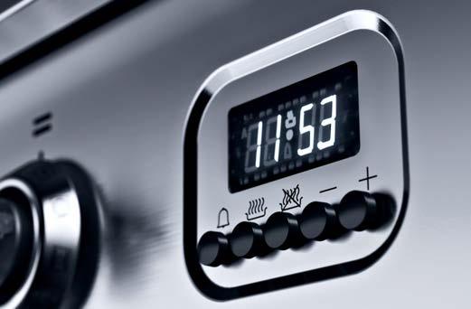 The new improved digital temperature control feature has so far been lacking from the range cooker market no longer do range cooker users have to endure inaccurate cooking conditions.