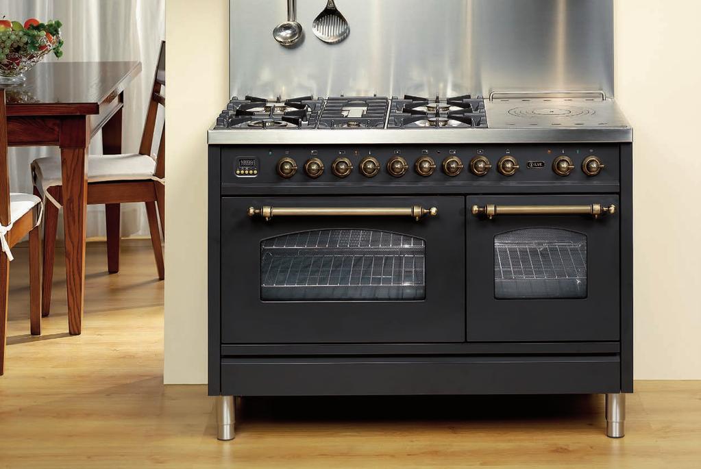 Milano Collection The ILVE Milano series of range cookers takes it s design inspiration from Italy s rich cultural history and style.