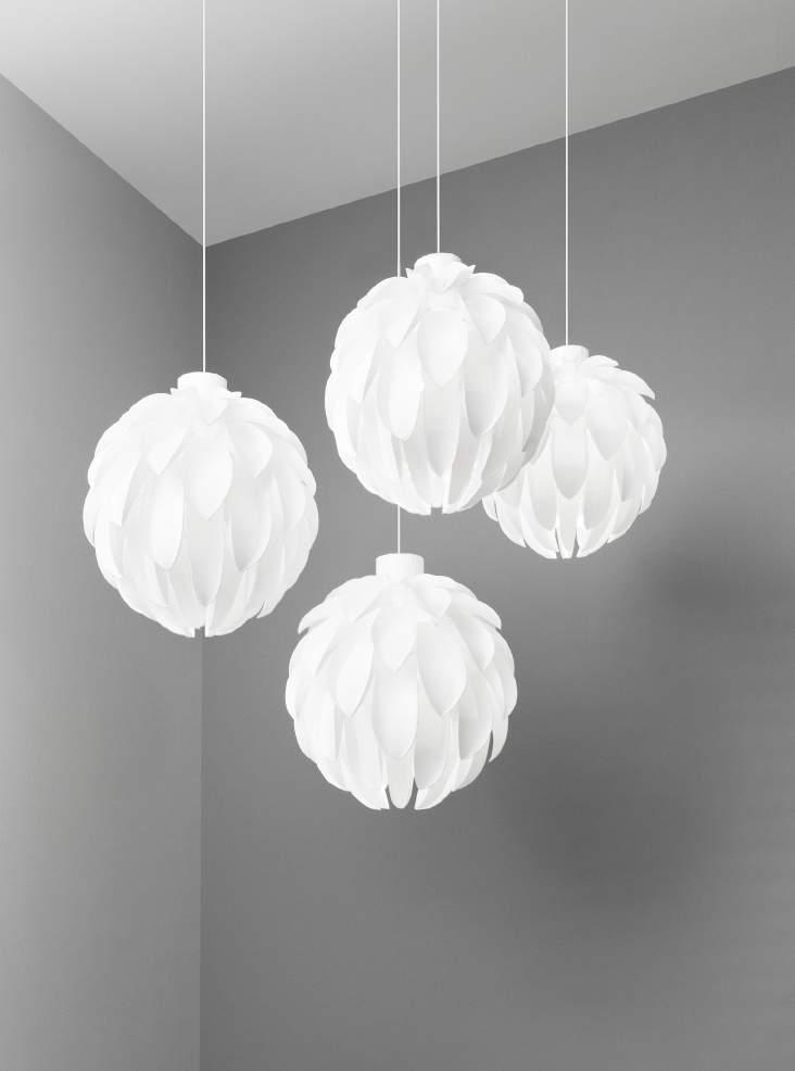 NORM 12 The Norm 12, named after the year 2012 when the lamp was designed, is a self-assembly lamp in a soft and organic shape.