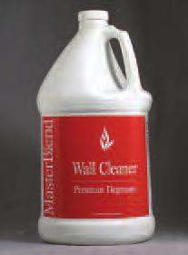 FIRE RESTORATION Wall Cleaner PREMIUM DEGREASER Wall Cleaner is for cleaning any soiled or smoke damaged hard surface. Contains a blend of high ph degreasers, detergents, deodorizers, and boosters.