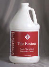 1 (10:1 Dilution) Caution: Tile Cleaner contains a cationic surfactant that could reduce or remove dye resistors in fifth-generation nylon carpets.