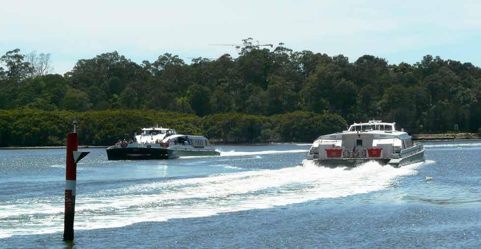 The Wentworth Point Ferry Wharf is just minutes from your door and buses