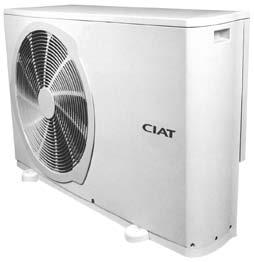 Outdoor condensing unit for direct expansion applications Variable speed propeller fan Cooling ENVIRONMENTALLY HFC R40A PROTECTION DE FRIENDLY L'ENVIRONNEMENT Cooling capacity: 5. to 8.