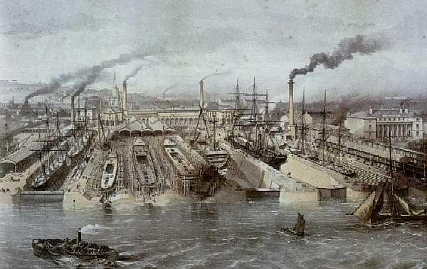 Harbor ships