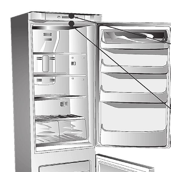 ENGLISH USING FREEZER COMPARTMENT The appliance has well-separated compartments: Â The upper drawer A is designed for freezing fresh food.