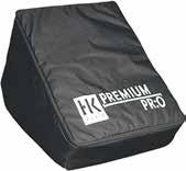 PROTECTIVE COVERS Made of water-repellent, extremely tear-resistant nylon, these thickly padded covers afford excellent protection for the PA en route to and