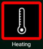 In motorhomes (when tank heaters are fitted) there is an additional button to control the water tank frost protect heaters. Press the tank heaters button to turn on / off the water tank heaters.