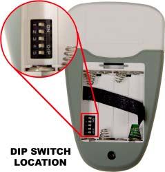 You will need to change the dip switch settings in the remote if you are using more than one fan in the same area and want to control them separately. Step 1.