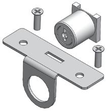 00 06003397 Door, stainless, glass, FV, integrated lock, R hinge 685.