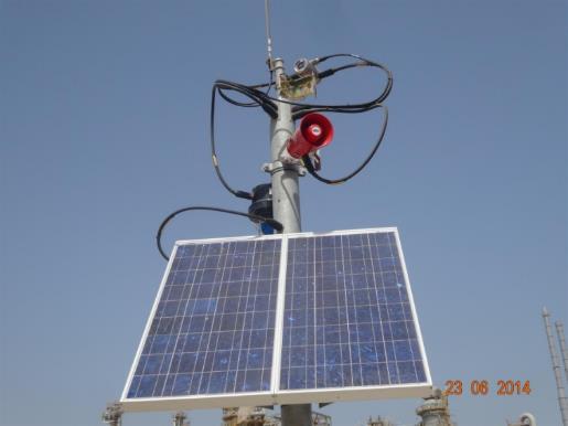 Solution FDAP based ISA100 Wireless network Solar power panels XYR6000 Universal Transmitters Fully redundant system end to