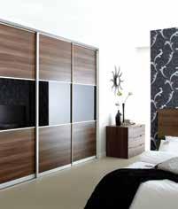 The huge range of options includes woodgrains, textures, mirrors, suede and glass finishes in a wide choice of colours and you