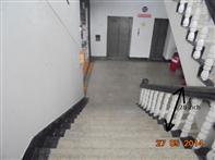 27 May 2014 Stairwells are not utilized as storage spaces. Non-Compliance Level: There is IPS,battery and Control station under stairwell.