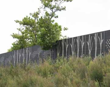 4.6 Noise barriers design principles The location, type and height of noise barriers required to mitigate the operational noise effects of the Project have been determined in accordance with New