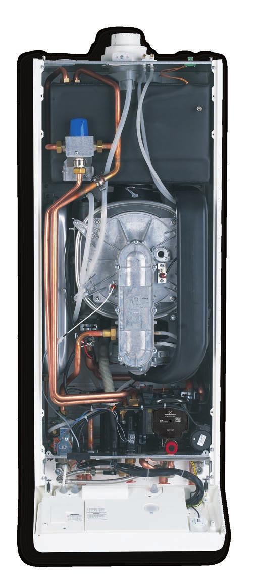 INTEC 40GS2 Key features: + ErP compliant boiler with integrated GasSaver technology + 35% reduction in gas used to provide hot water + Same connections as a standard combi boiler with no additional