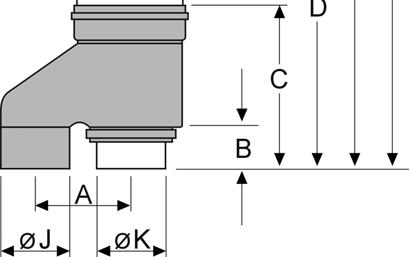 Dimensions - Vertical Co/Axial erminal AIR FLUE Heater A B C D E F G H J K 12-20 120 80 250 775 1075 1280 140 125 80