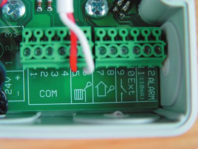 6 Connection of the Control Panel (CP) The CP is delivered with