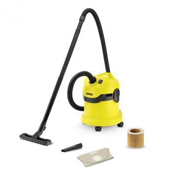 WD 1 multi-purpose vacuum cleaners are ideal for cleaning around the home, cellars and outside areas as well as car interiors or picking up small water volumes.