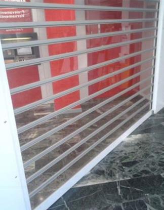 Co153 POLY SHUTTER EXAMPLES Transparent Roller Shutter with