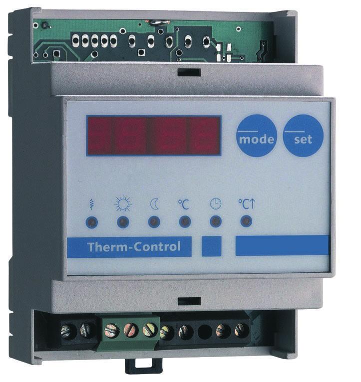 Therm Control DHB 330 The Danfoss Therm Control DHB 330 is designed for controlling EChotwatt self-limiting heating cables used for temperature maintenance inside
