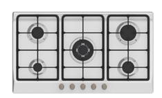 elements Dual function burner 5.0 kw Double ring burner 5.0 kw Triple ring burner 4.0 kw Triple ring burner 3.8 kw Triple ring burner 3.