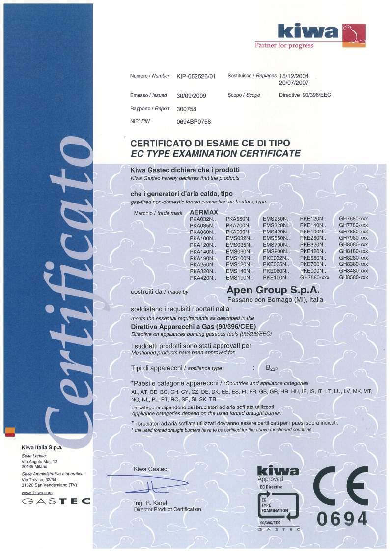 EC Approval Certificate 2