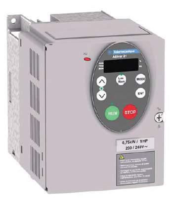 INVERTER Special applications that require variable air flow rates can also be met by supplying heaters with fan control through inverter.