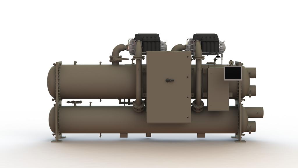 Introduction General Description Daikin Magnitude Centrifugal Chillers are complete, selfcontained, automatically controlled, liquid-chilling units featuring oil-free, magnetic bearing compressors.